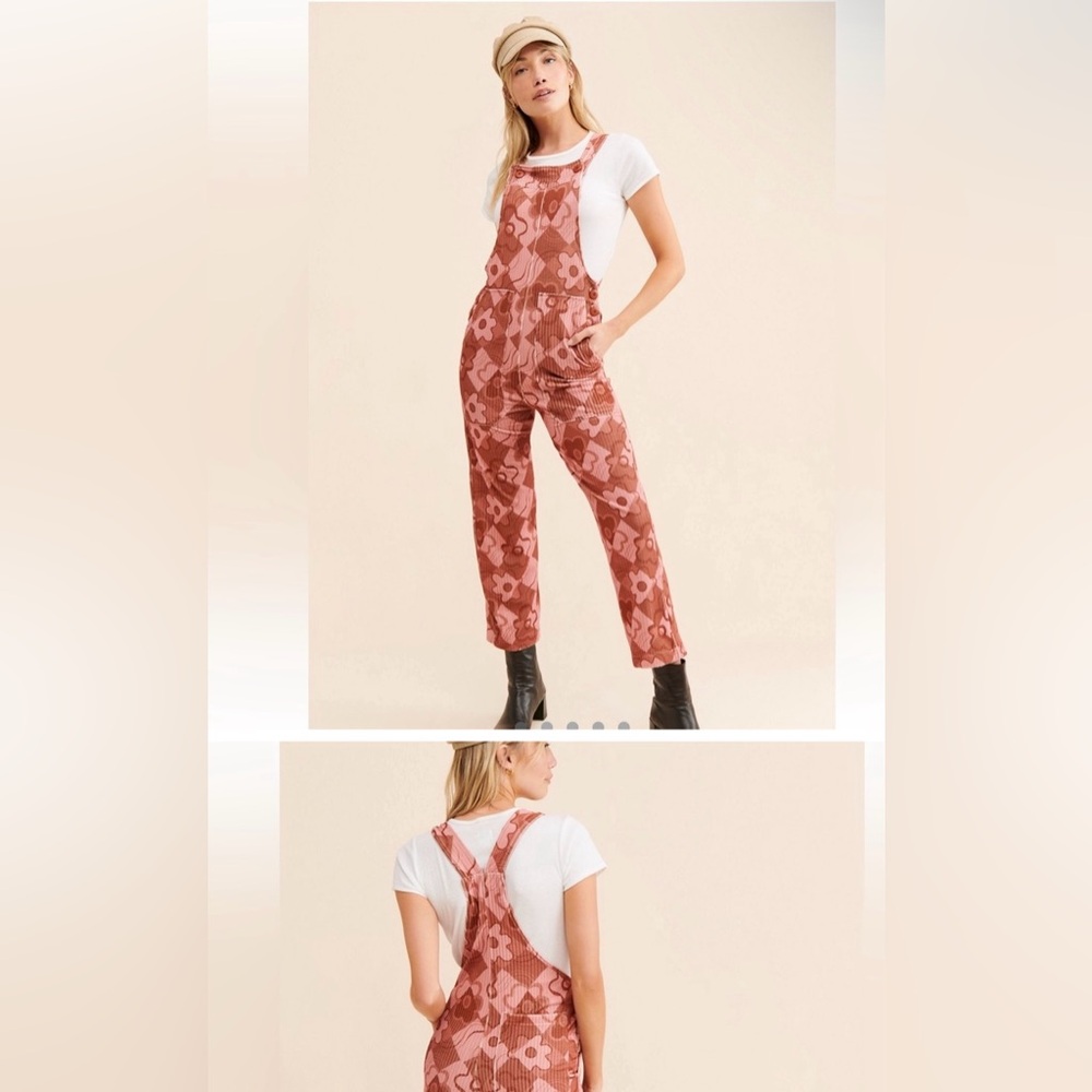 Free people Dazey LA Artist Straight Leg Jumpsuit NWOT